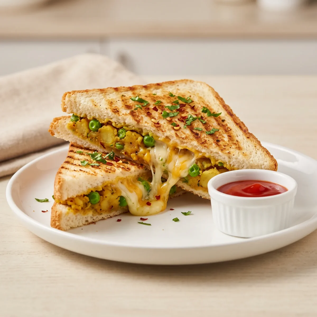 Aloo Mutter Cheese