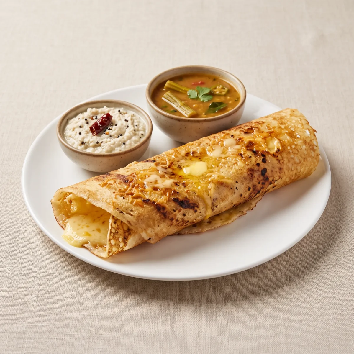 Cheese Plain Dosa