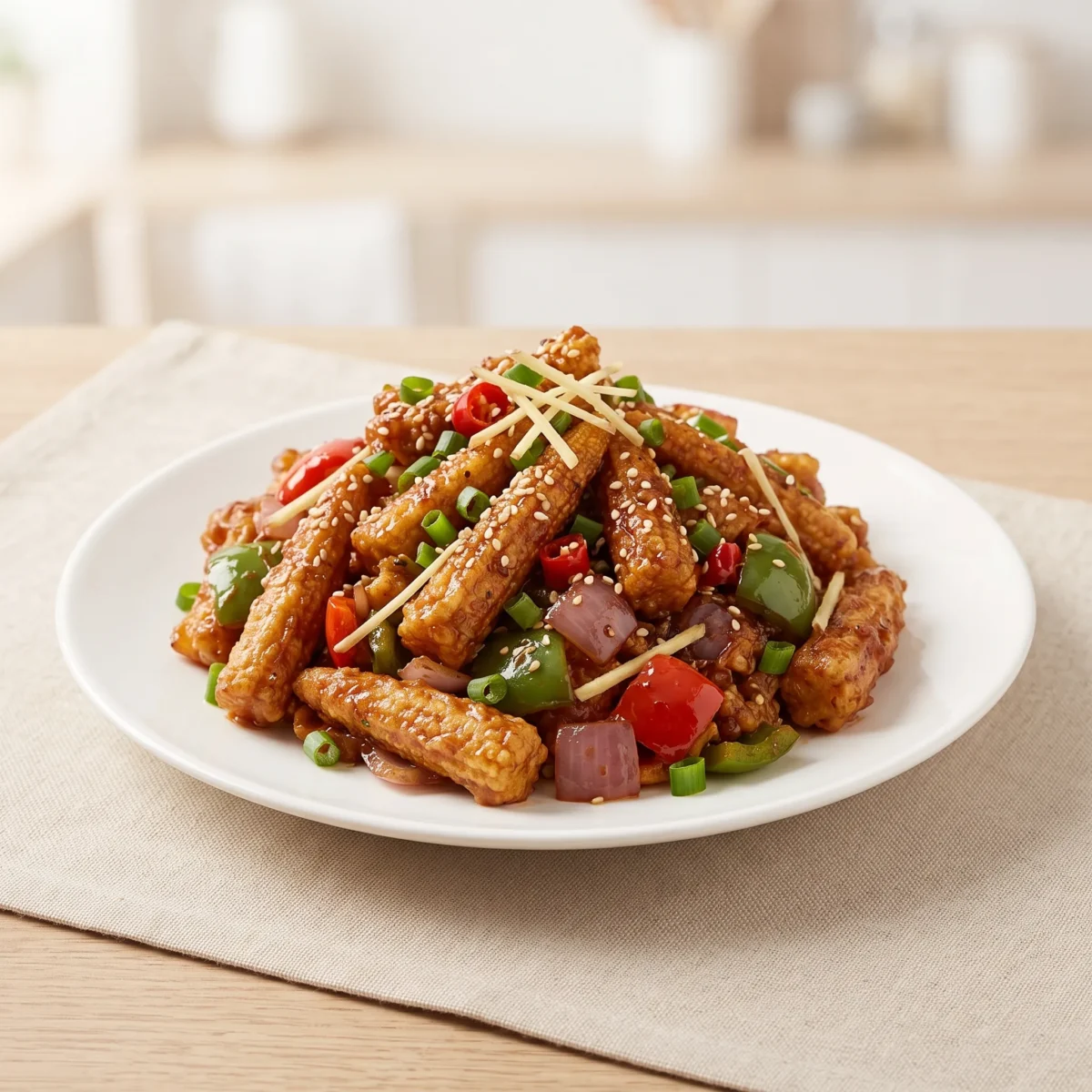 Crispy Baby Corn Chili