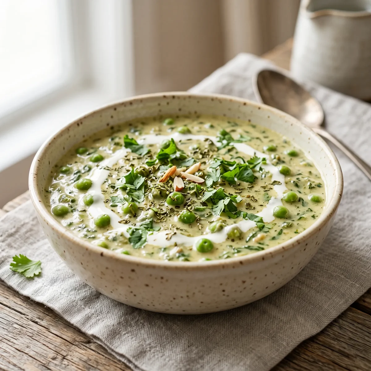 Methi Malai Mutter