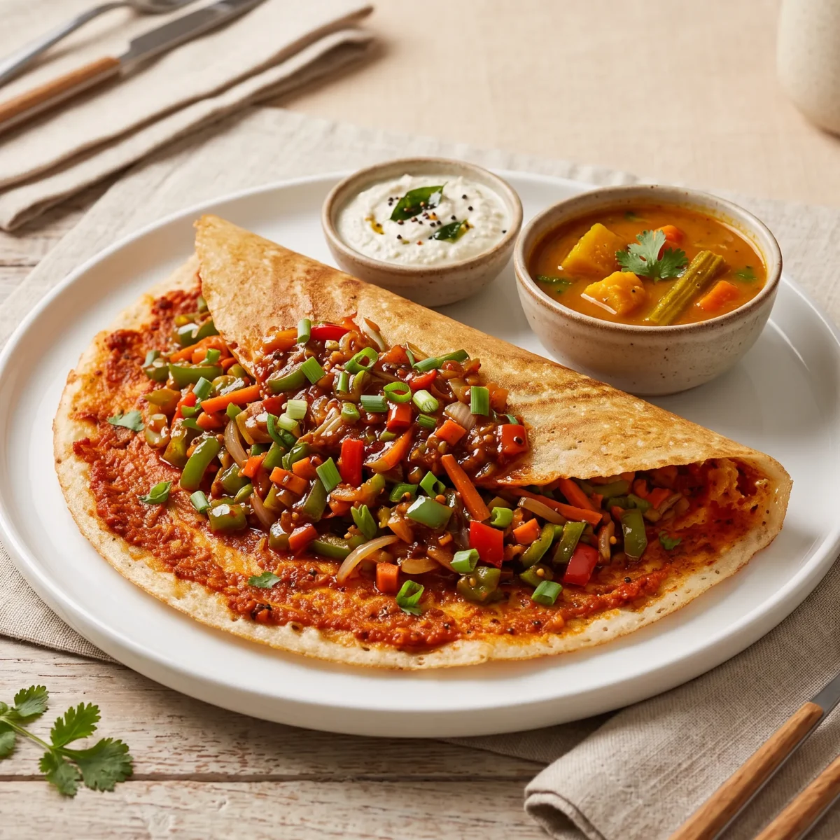 Schezwan Dosa